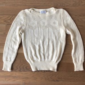 Vintage crochet sweater